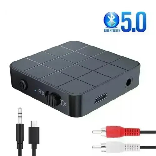 Receptor transmissor áudio Bluetooth