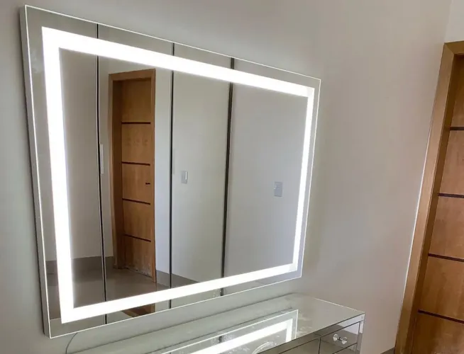 Espelho com led