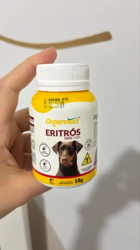 Eritrós Dog Organnact para Cães (12,5 Unidades)