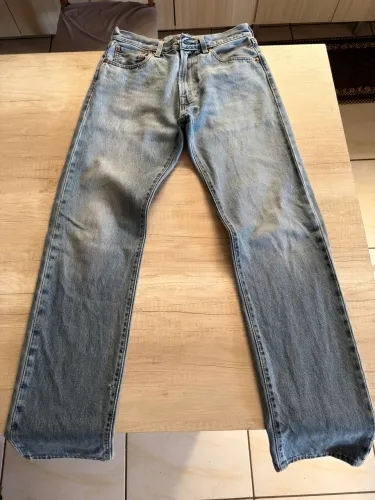 calça jeans levis 551z azul w28l34