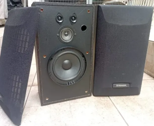 Par Caixas Acusticas Pioneer S-j11d - 60w - 6 Omhs - Otimas