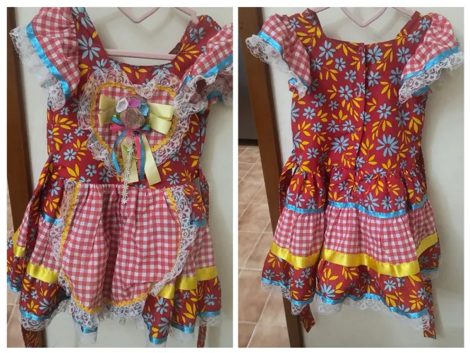 Vestido festa junina 