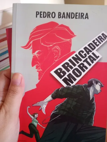 Livro - Brincadeira Mortal, editora Moderna Pedro Bandeira 