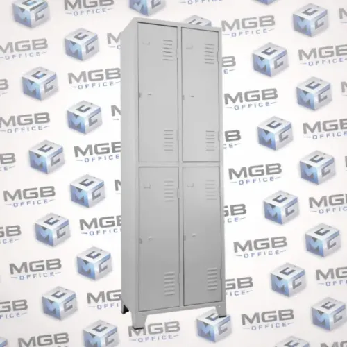 Roupeiro de Aço com 4 Portas Grandes - 1,96x0,63x0,36cm - CH #26 - (FAZEMOS ENTREGAS)