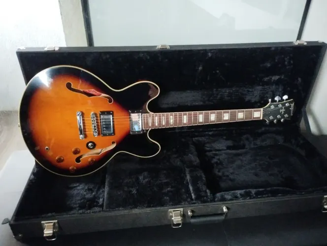 Guitarra Tagima blues 3.000 com trastes de inox