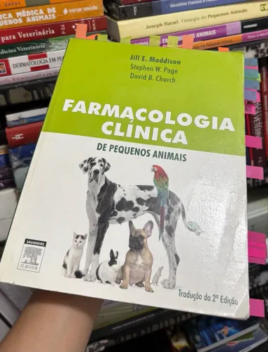 livro farmacologia clínica de pequenos animais Maddison
