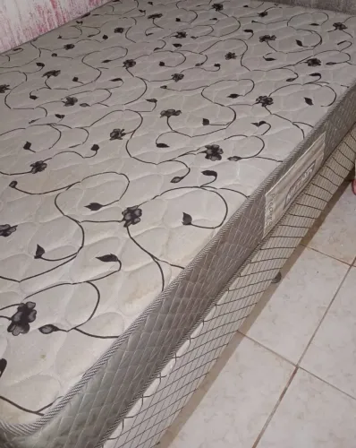Cama de casal completa - Colchão D40 Ortobom