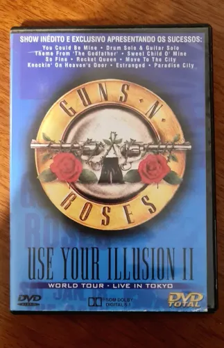 DVD Guns'N'Roses - Use your Illusion II - Live in Tokio