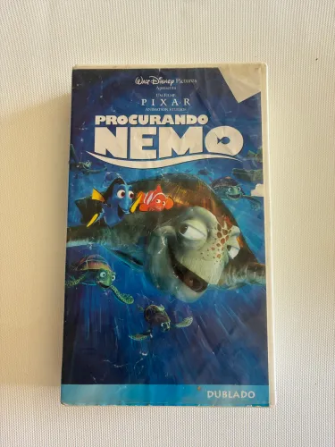 Fita cassete "Procurando Nemo" colecionável 