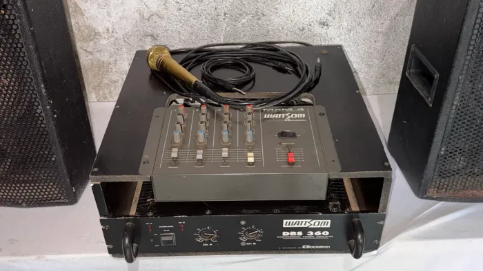 Kit de Som Profissional Wattsom Completo (VALOR NEGOCIÁVEL!)