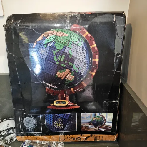 Lego globo terrestre 