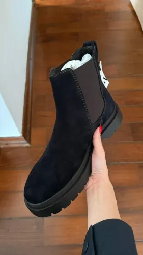 bota de couro zara 