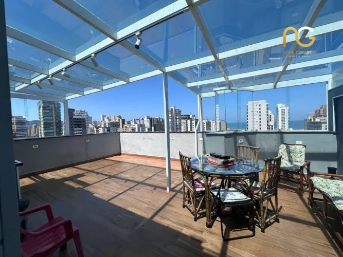 Cobertura com 2 dormitórios à venda, 107 m² por R$ 680.000,00 - Vila Guilhermina - Praia G