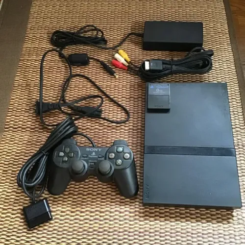 [OPORTUNIDADE] Ps2 Slim + 9 Jogos + Controle + Memory Card Completo demais