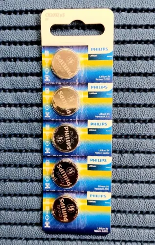 BATERIAS PHILIPS CR2035 3V - LÍTIO - NOVAS