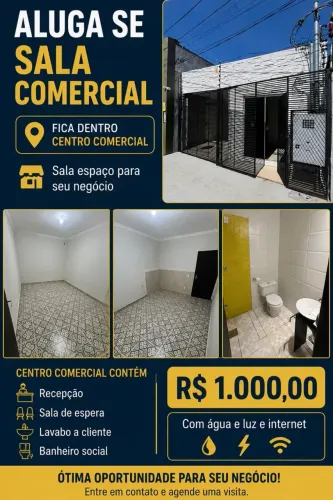 Sala comercial - Miguel leite 1340, Centro VG