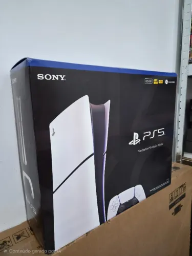 PLAYSTATION 5 SLIM DIGITAL - 825GB - 1 CONTROLE