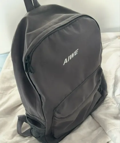 Mochila Esportiva Unissex Masculina Feminina Cinza