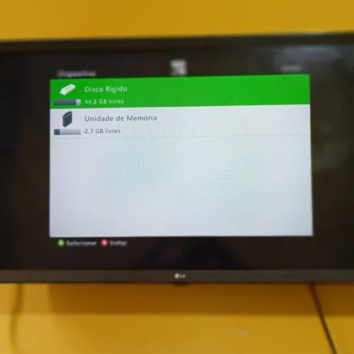 Vendo vídeo game 360 três controle 40 jogos