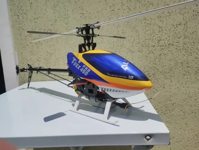 Helicoptero Tarot 450 Flybar. 