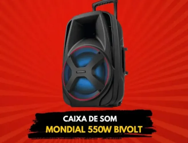 Caixa de Som 500wts 