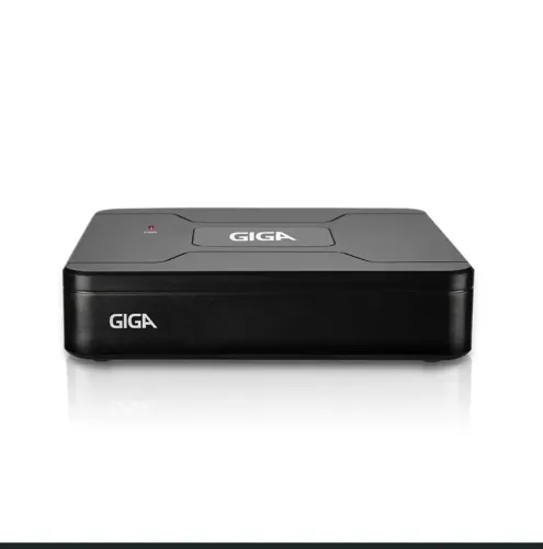 Dvr giga 4 canais + câmera giga hd