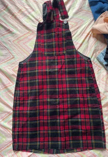 Vestido quadriculado 