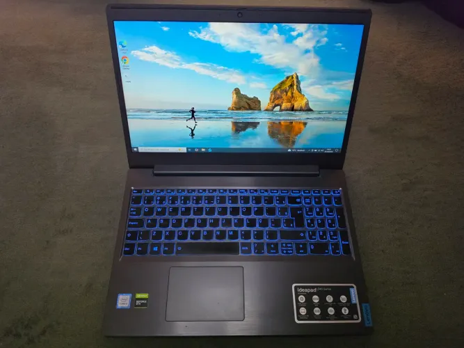 Notebook Gamer Lenovo L340 i5 9ª Geração |16GB RAM | 256SSD + 1TB HD | GTX 1050 3GB