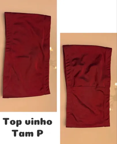 Top faixa tamanho P 