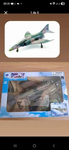 Vende-se Avião F-4 Phantom 1:72 - Novo Lacrado