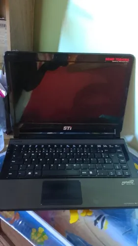 Notebook com tela sem funcionar