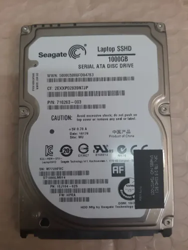 HD 1TB 2.5'' -Notebook