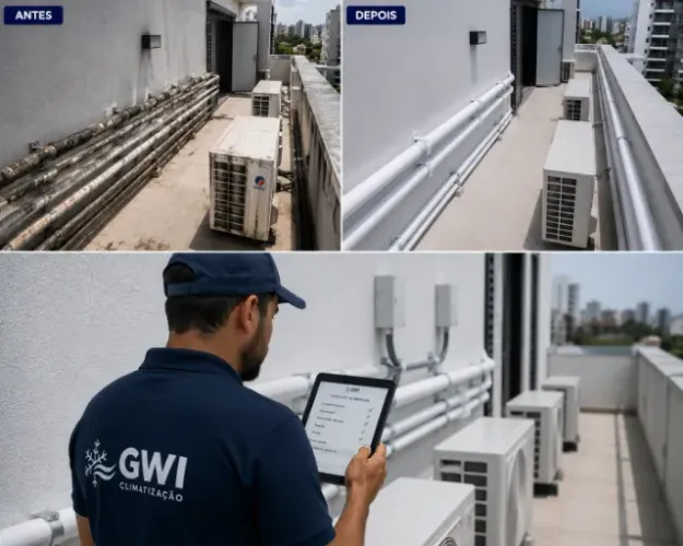 Organização de Área Técnica para Ar-Condicionado em Condomínios | GWI