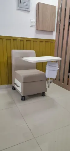Ciranda cadeira manicure bege