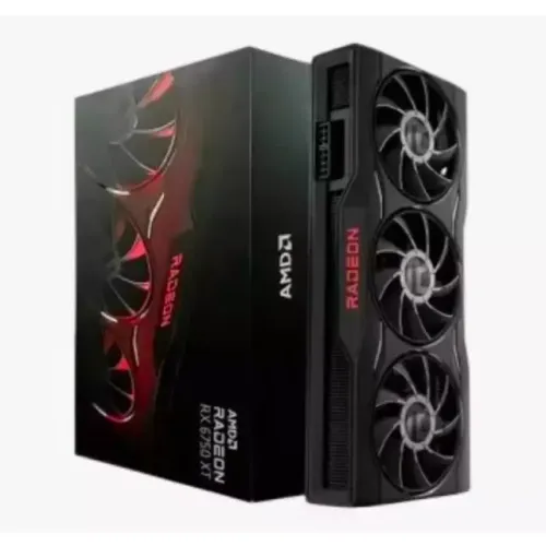 PLACA DE VÍDEO AMD RADEON RX 6750 XT 12GB GAMER ALTO DESEMPENHO