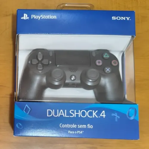 Controle PS4 DualShock 4 Preto Novo Lacrado