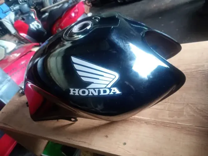 Tanque De Combustível Moto Honda Cg 150 Titan Fan Preto