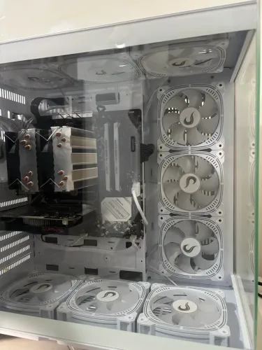 Gabinete com 10 fans rise mode