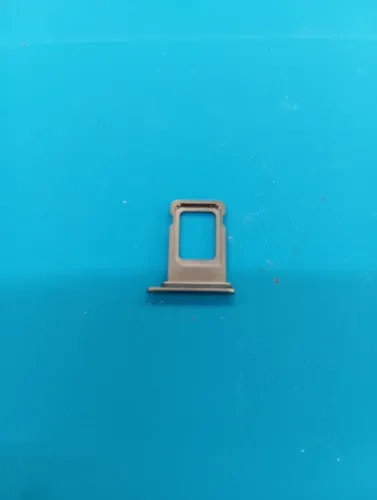 SLOT DE CHIP IPHONE XS MAX GOLD - PEÇA ORIGINAL RETIRADA