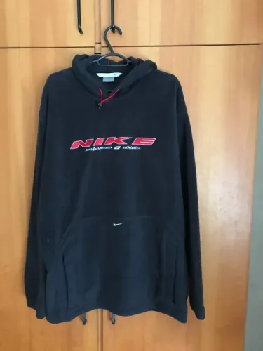 Casaco Moletom Nike Vintage Fleece Performance Athletics (Importado EUA) - Tamanho L / G