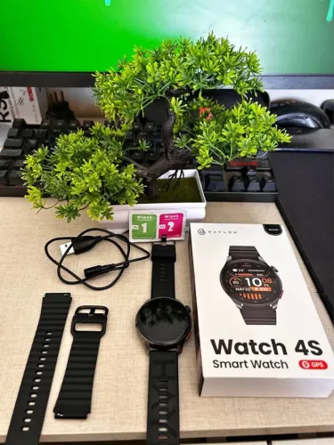 Smartwatch Haylou Watch 4S GPS com tela AMOLED de 1,43"