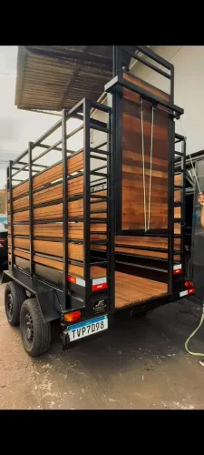 Carretinha para transportar animal 