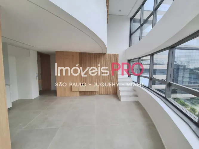 1 dormitório duplex, primeira locação em prédio espetacular em Moema