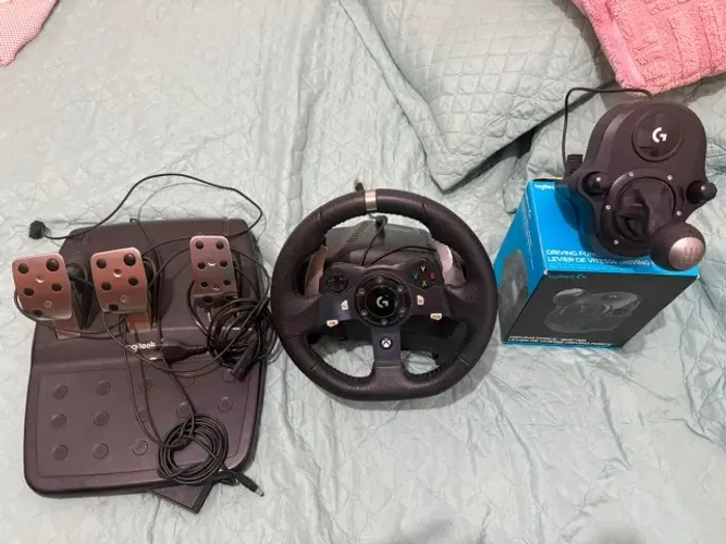 Logitech G920 - Volante, Pedal e Cambio.