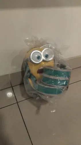 Balde de pipoca minios lacrado