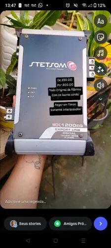 Módulo Stetsom 1.200rms