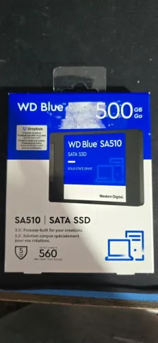 SSD WD BLUE 500GB LACRADO 5 ANOS DE GARANTIA