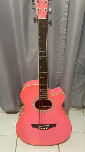 Violão tagima Rosa com afinador 