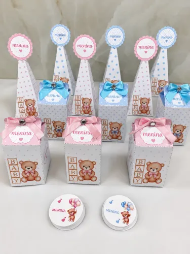 Mini Kit personalizado para Chá revelação