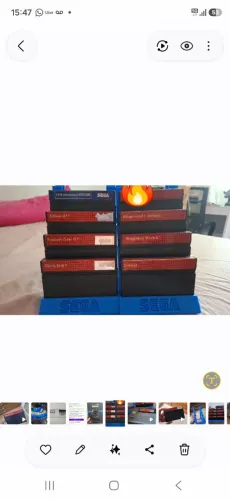 Lote de 7 jogos de Master System